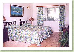 Antigua hotels, The Catamaran Hotel's double room.