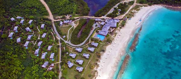 Hermitage Bay Hotel Antigua Arial